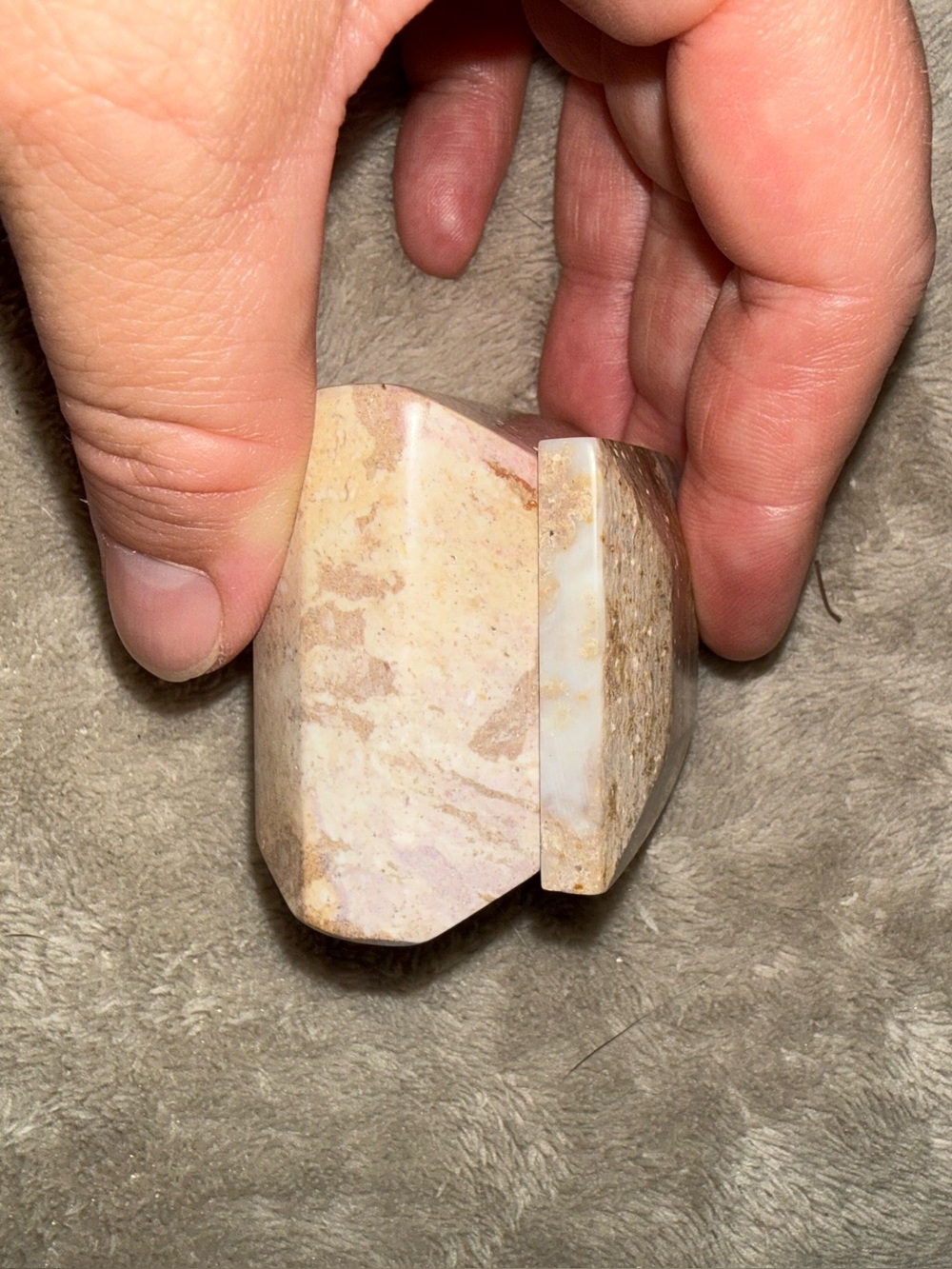 NWT Small Stone Jewellery Box/Trinket Holder